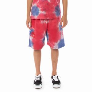 Bermudas Kappa Authentic Cyntu Tie Dye Creme Morados | 51369-MCYG