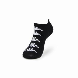 Calcetines Kappa Authentic Assis 3 Pack Negros | 96524-QTJC