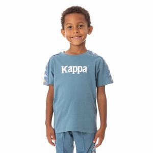 Camiseta Kappa 222 Banda Bendocin Azules Claro | 52967-RLQD