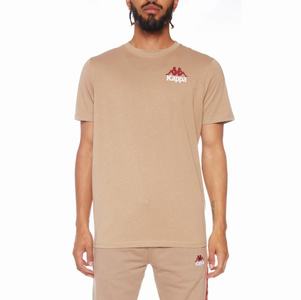 Camiseta Kappa Authentic Ables Marrom | 36498-TXWE