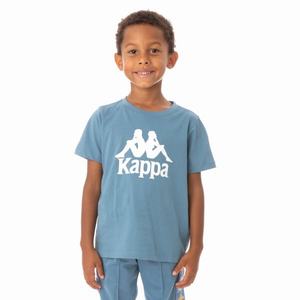 Camiseta Kappa Authentic Estessi Azules Claro | 41359-HERL