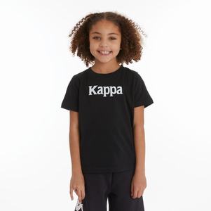 Camiseta Kappa Authentic Runis Negros Naranjas Claro | 59624-GBAX