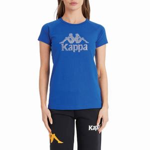 Camiseta Kappa Authentic Shaira Azules | 40589-QUXJ