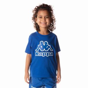 Camiseta Kappa Logo Bant Azules | 43705-CBOW