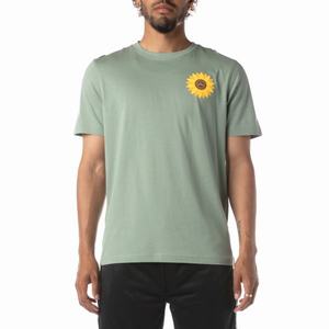 Camiseta Kappa Logo Palusa Verde Oliva | 25374-EUXD