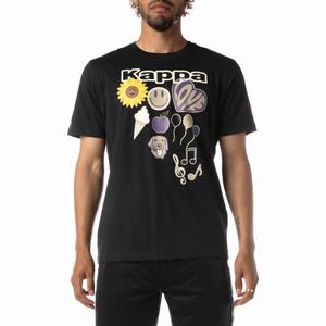 Camiseta Kappa Logo Tutto Negros | 41539-SNME