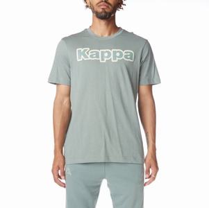 Camiseta Kappa Logot Tape Erco Verde Oliva | 02798-ZYSG