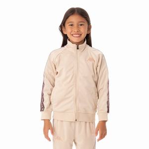 Chaquetas Deportivas Kappa Logo Tape Artem 2 Beige | 72345-AXQG