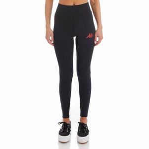 Leggins Kappa Authentic Gartiel Negros | 30896-FCHQ