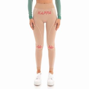 Leggins Kappa Authentic Trybunalski Knit Beige | 64831-PDVR