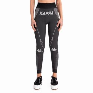 Leggins Kappa Authentic Trybunalski Negros | 87560-UAMI