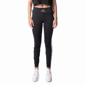 Leggins Kappa Logo Tape Eva Negros | 06389-GYWS