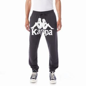 Pantalones Deportivos Kappa Authentic Anvest Negros | 69712-VXHK