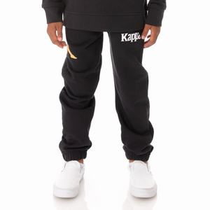 Pantalones Deportivos Kappa Authentic Coevorden Negros | 07852-PSXB