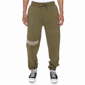 Pantalones Deportivos Kappa Logo Arctplus Verde Oliva Verdes | 38295-KASC