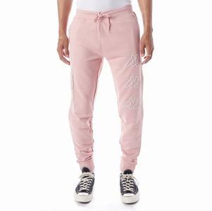 Pantalones Deportivos Kappa Logo Arsyx Rosas Claro | 82193-LPMS