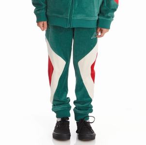 Pantalones Deportivos Kappa Logo Ayo Verdes Oscuro | 05617-GWUH