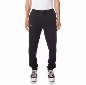 Pantalones Deportivos Kappa Logo Tape Anira 2 Negros | 07345-CSXN