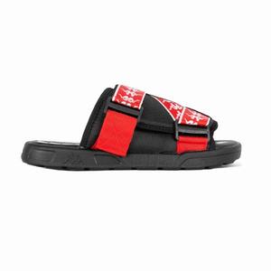 Sandalias Kappa 222 Banda Mitel 1 Negros Rojos Blancos | 24718-PIUX