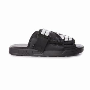 Sandalias Kappa Authentic Jpn Ridew 1 Negros Blancos | 65820-ZISW