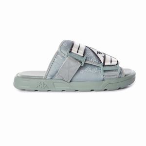 Sandalias Kappa Authentic Jpn Ridew 1 Verdes Blancos Negros | 95672-COPZ