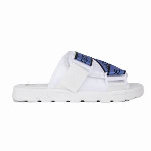 Sandalias Kappa Logo Tape Kalpi Blancos Azules | 09831-GILA