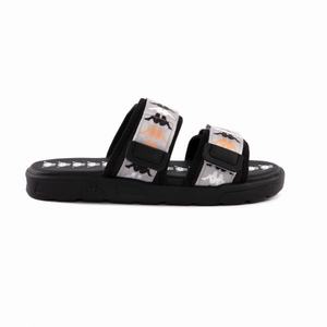 Sandalias de Diapositivas Kappa 222 Banda Aster 6 Negros Amarillos Claro | 20657-BPLR