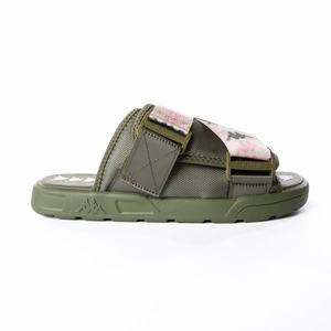 Sandalias de Diapositivas Kappa 222 Banda Mitel 8 Verdes Verde Oliva Rosas | 53179-IJXQ