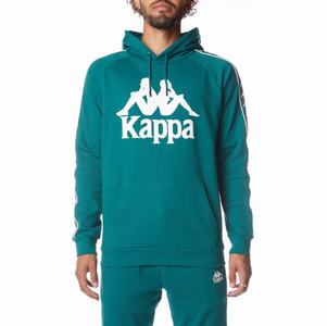 Sudadera Con Capucha Kappa 222 Banda Hurtado 2 Verdes | 04752-ILRV