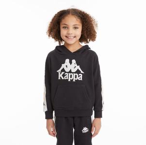 Sudadera Con Capucha Kappa 222 Banda Hurtado 4 Negros | 83604-QZKM