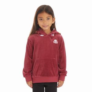 Sudadera Con Capucha Kappa 222 Banda Loredo Vino | 79041-BNUI