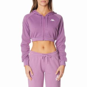 Sudadera Con Capucha Kappa 222 Banda Tamworth Morados Lavanda | 49376-BXUL