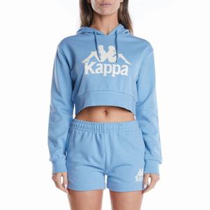 Sudadera Con Capucha Kappa Authentic Ambatoboeny Azules Claro Marrom | 05423-QJFN