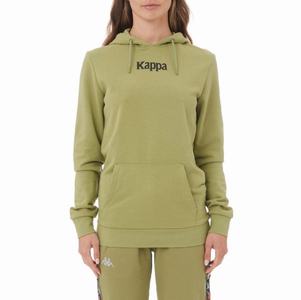 Sudadera Con Capucha Kappa Authentic Ambenja Verdes | 41605-JDBH