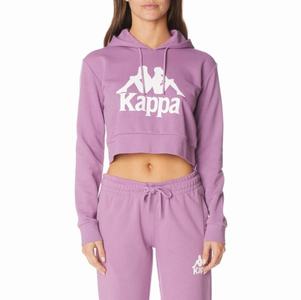 Sudadera Con Capucha Kappa Authentic Ambatobeny Morados Lavanda Blancos | 63290-MSVO