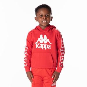 Sudadera Con Capucha Kappa Authentic Haris Rojos | 51046-LAIC