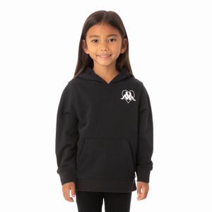 Sudadera Con Capucha Kappa Authentic Love Torun Negros | 15297-MZNL