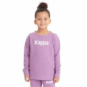 Sudaderas Kappa Authentic Emmen Morados Lavanda | 09362-PGBO