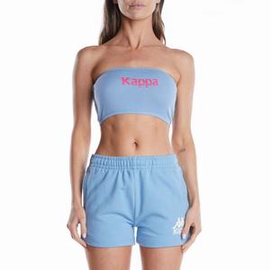 Sujetador Bandeau Kappa Authentic Ambohidratrimo Azules Claro Marrom | 49503-XRNM