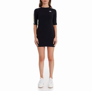 Vestido Kappa 222 Banda Calni 2 Negros | 58923-XKRY