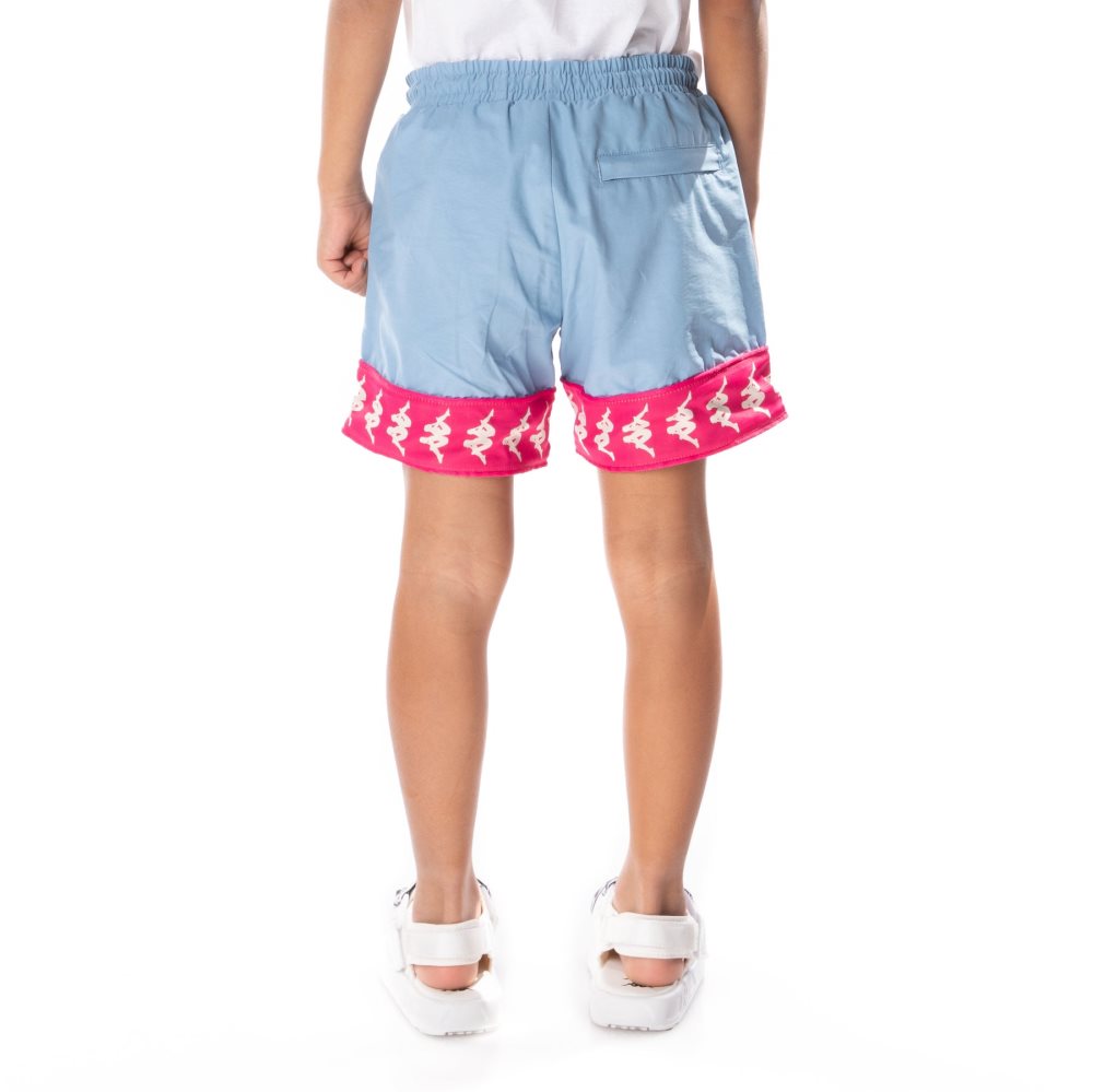 Bermudas Kappa 222 Banda Calabash 3 Azules Claro Rosas | 43012-XROS