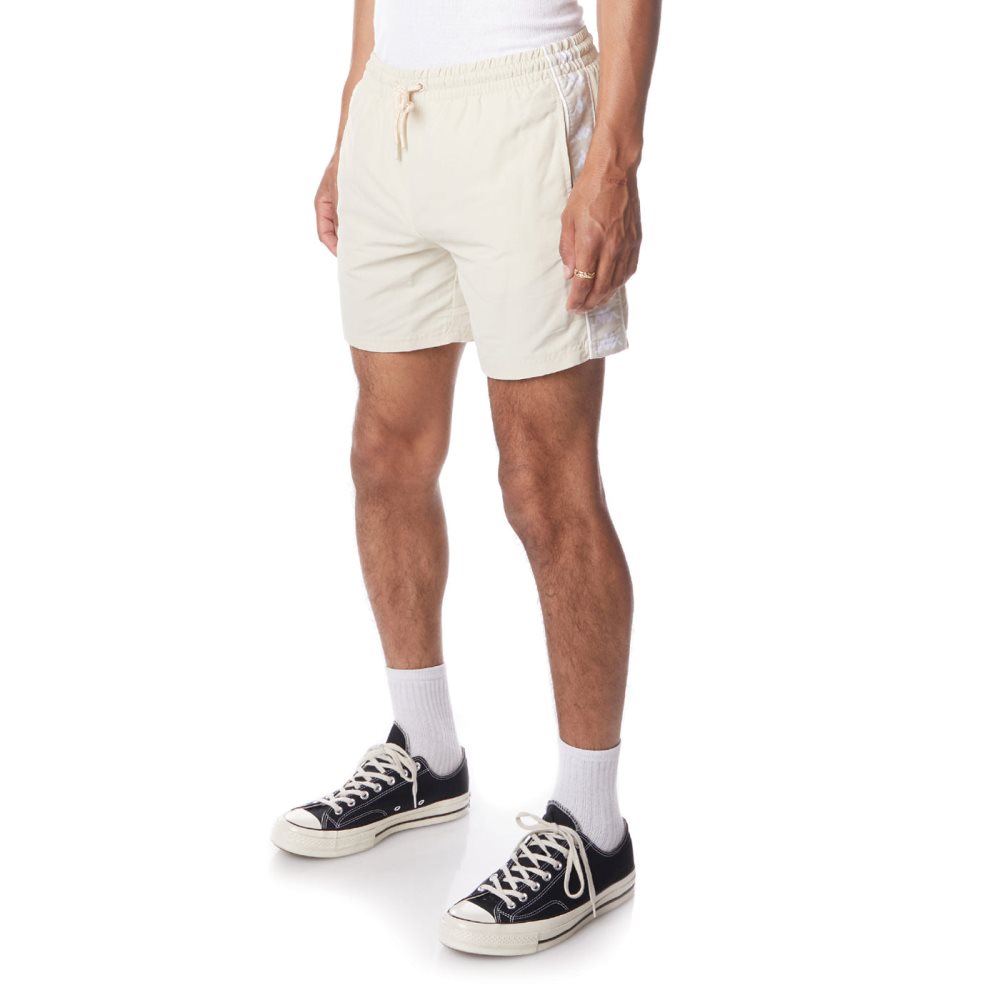 Bermudas Kappa 222 Banda Coney Swim Trunks Beige Blancos | 51472-ZDLQ