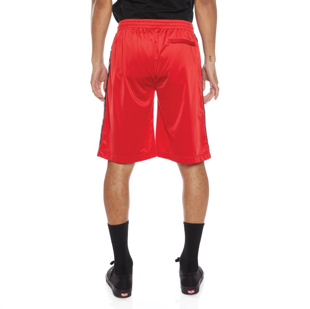 Bermudas Kappa 222 Banda Treadwellz Rojos Negros | 35980-CJYD