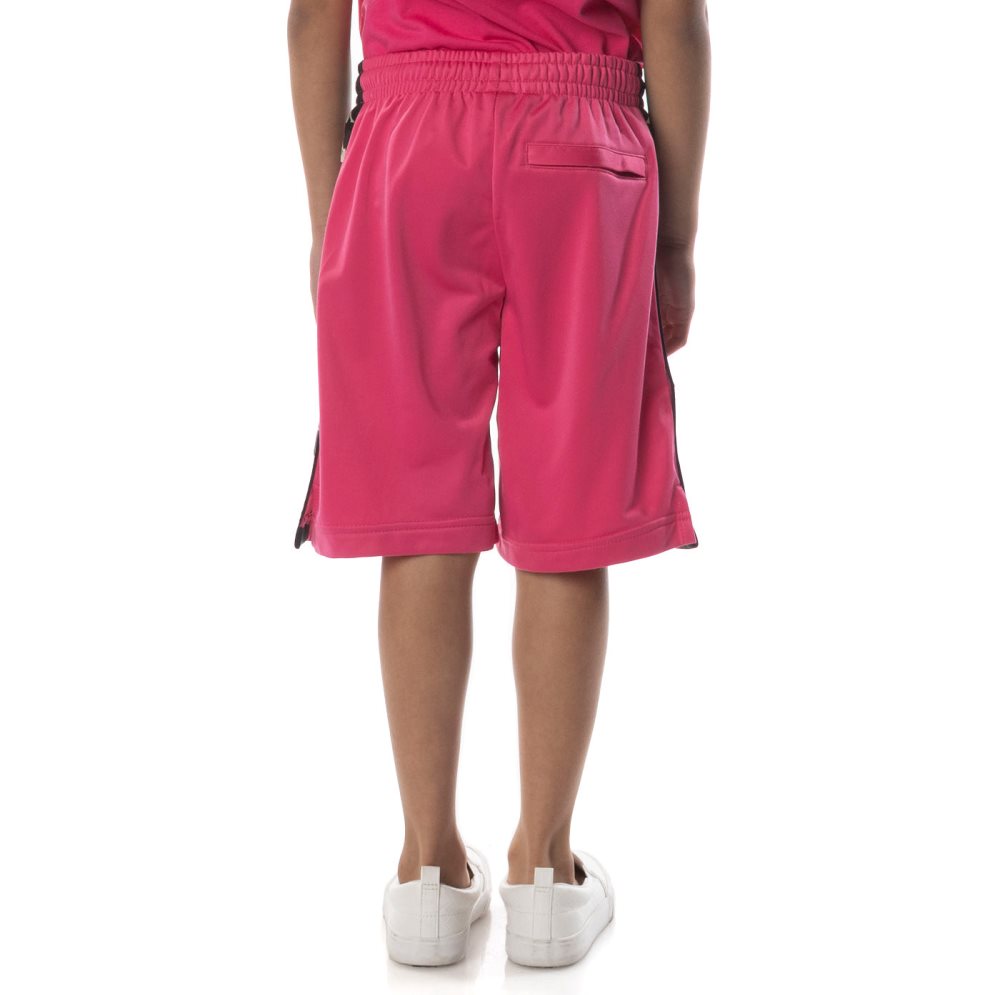 Bermudas Kappa 222 Banda Treadwellz Rosas Negros | 64851-UGLD