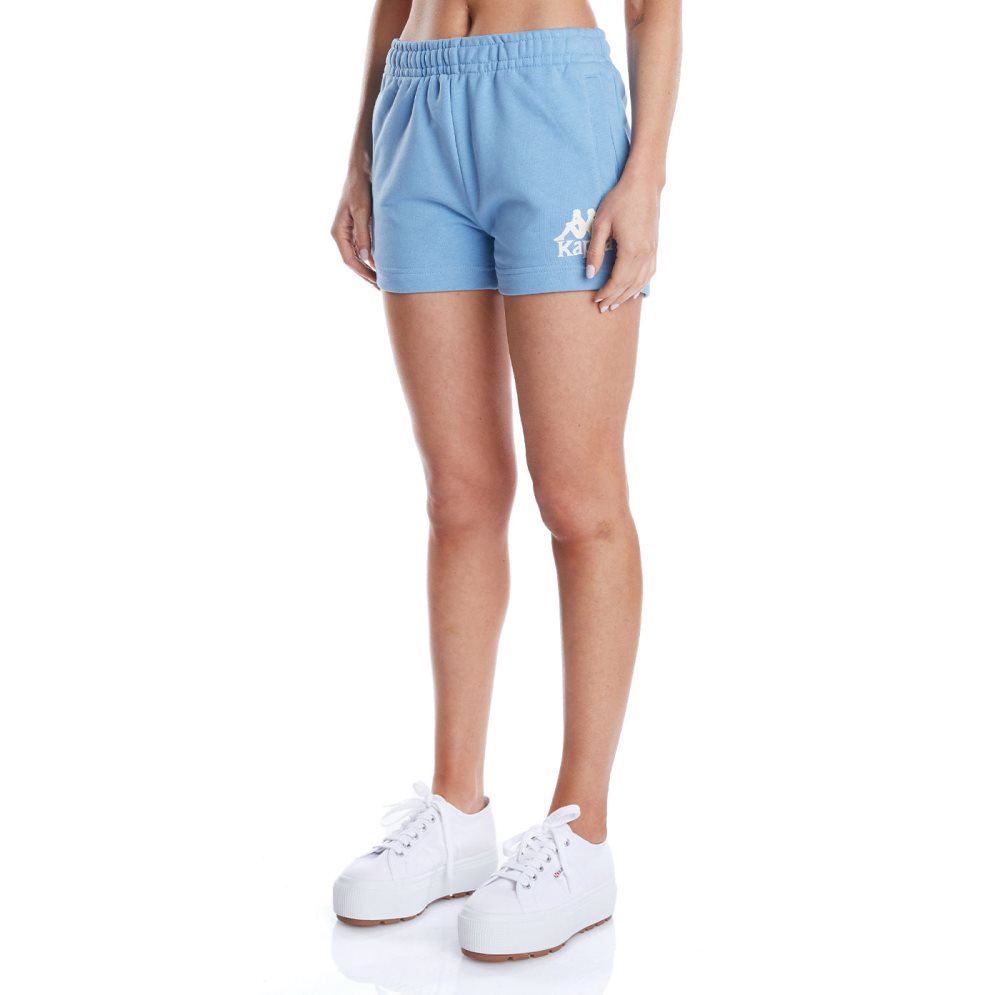 Bermudas Kappa Authentic Ambatolampy Azules Claro Marrom | 10452-DVRM