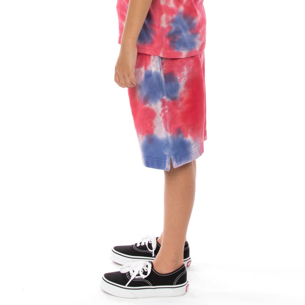 Bermudas Kappa Authentic Cyntu Tie Dye Creme Morados | 51369-MCYG