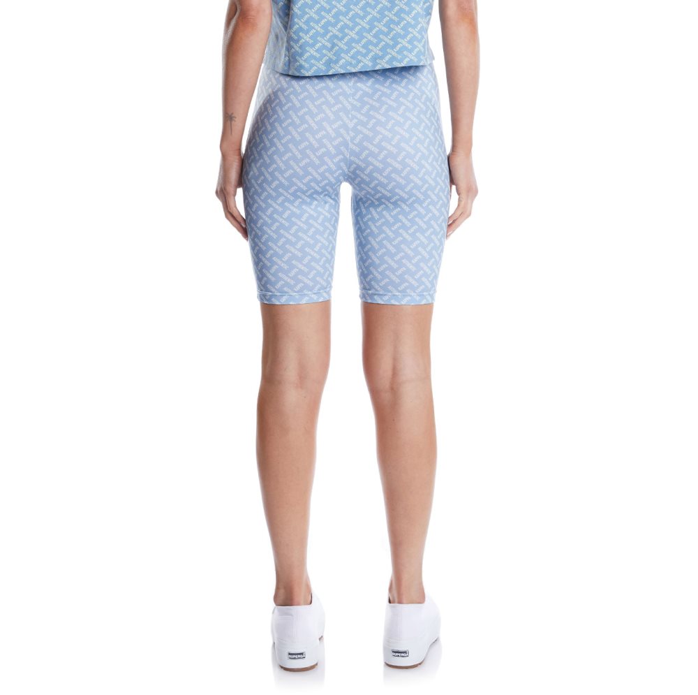 Bermudas Kappa Authentic Puket Azules Claro Marrom | 43195-YZKN