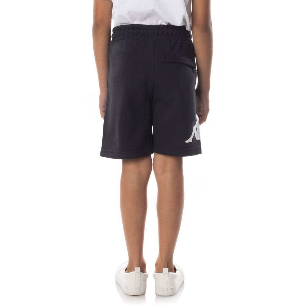 Bermudas Kappa Authentic Sangone Negros | 67438-PKIC