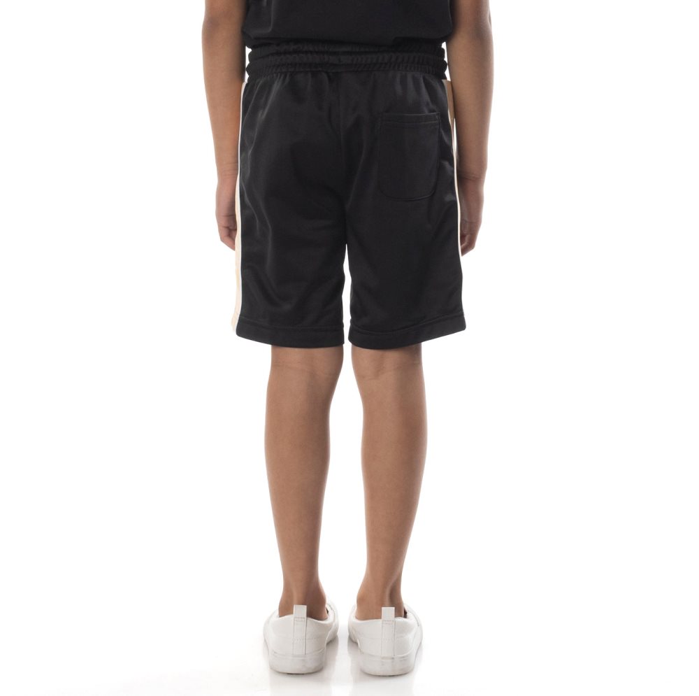 Bermudas Kappa Logo Tape Aedi 2 Negros Naranjas | 21358-UDJG