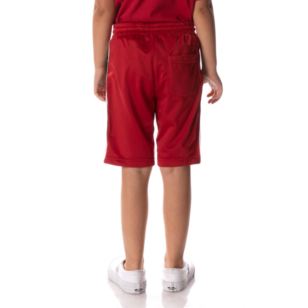 Bermudas Kappa Logo Tape Daedi Rojos | 38057-BOCW